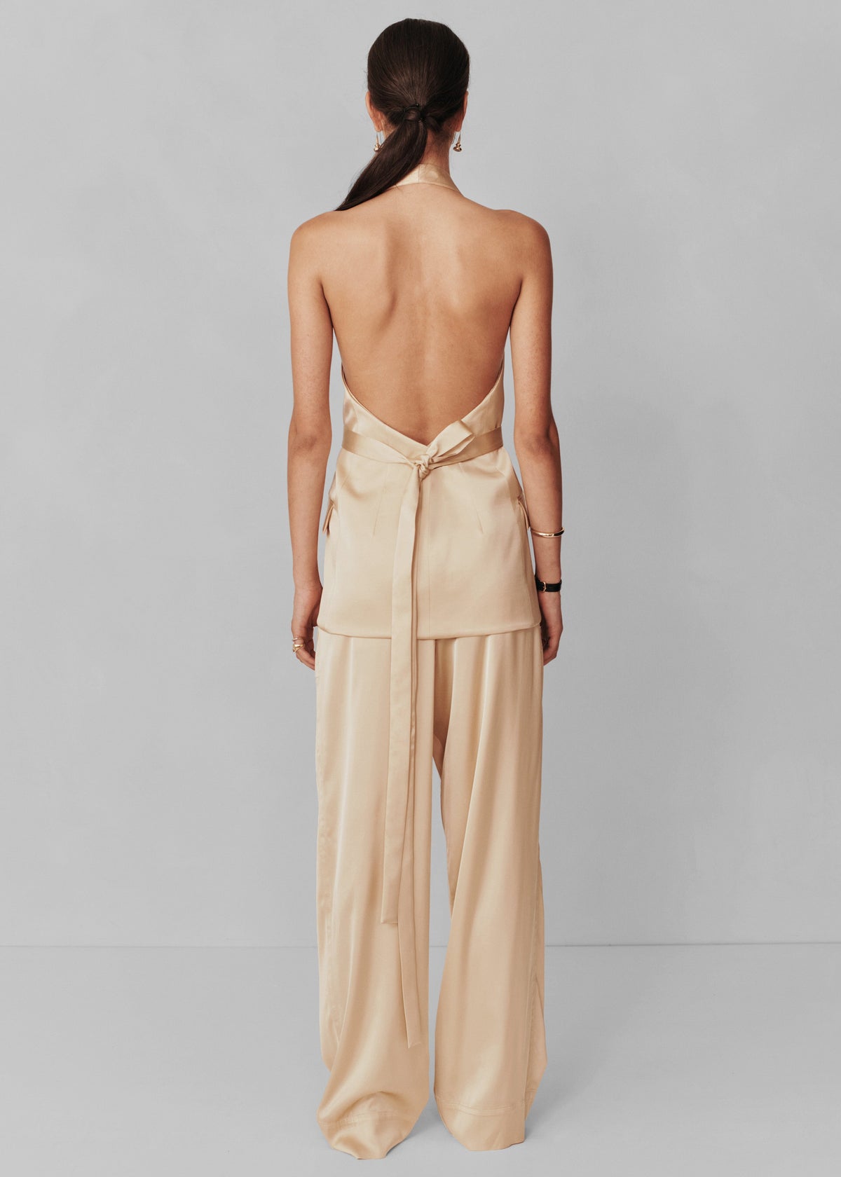 Esse Studios Lumiere Tailored Trousers - Golden Citrine - 4