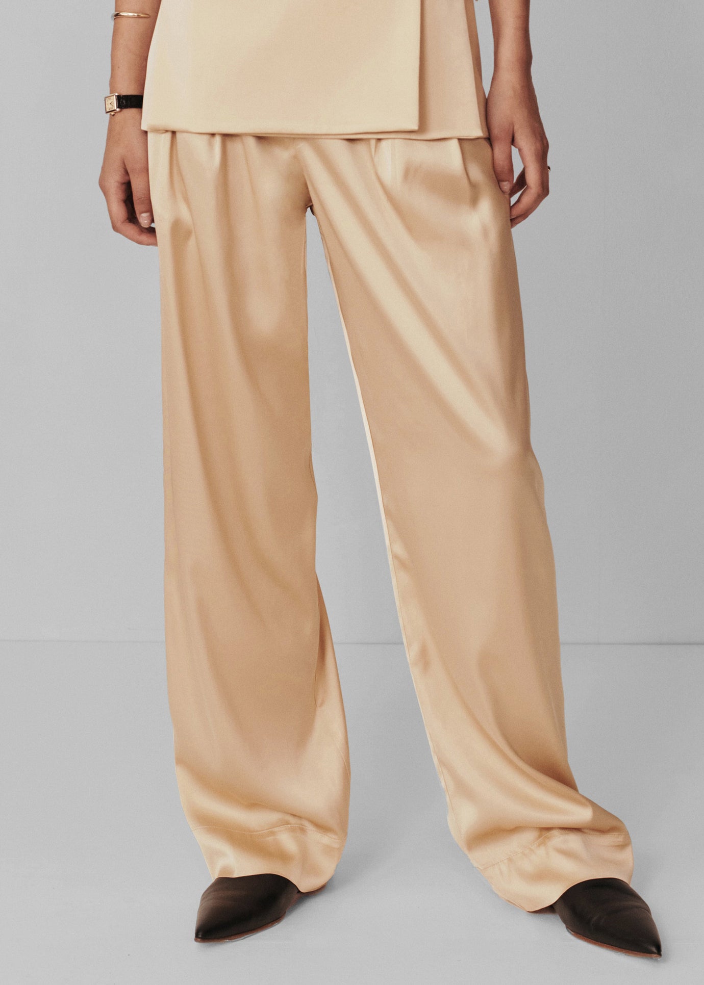 Esse Studios Lumiere Tailored Trousers - Golden Citrine - 1