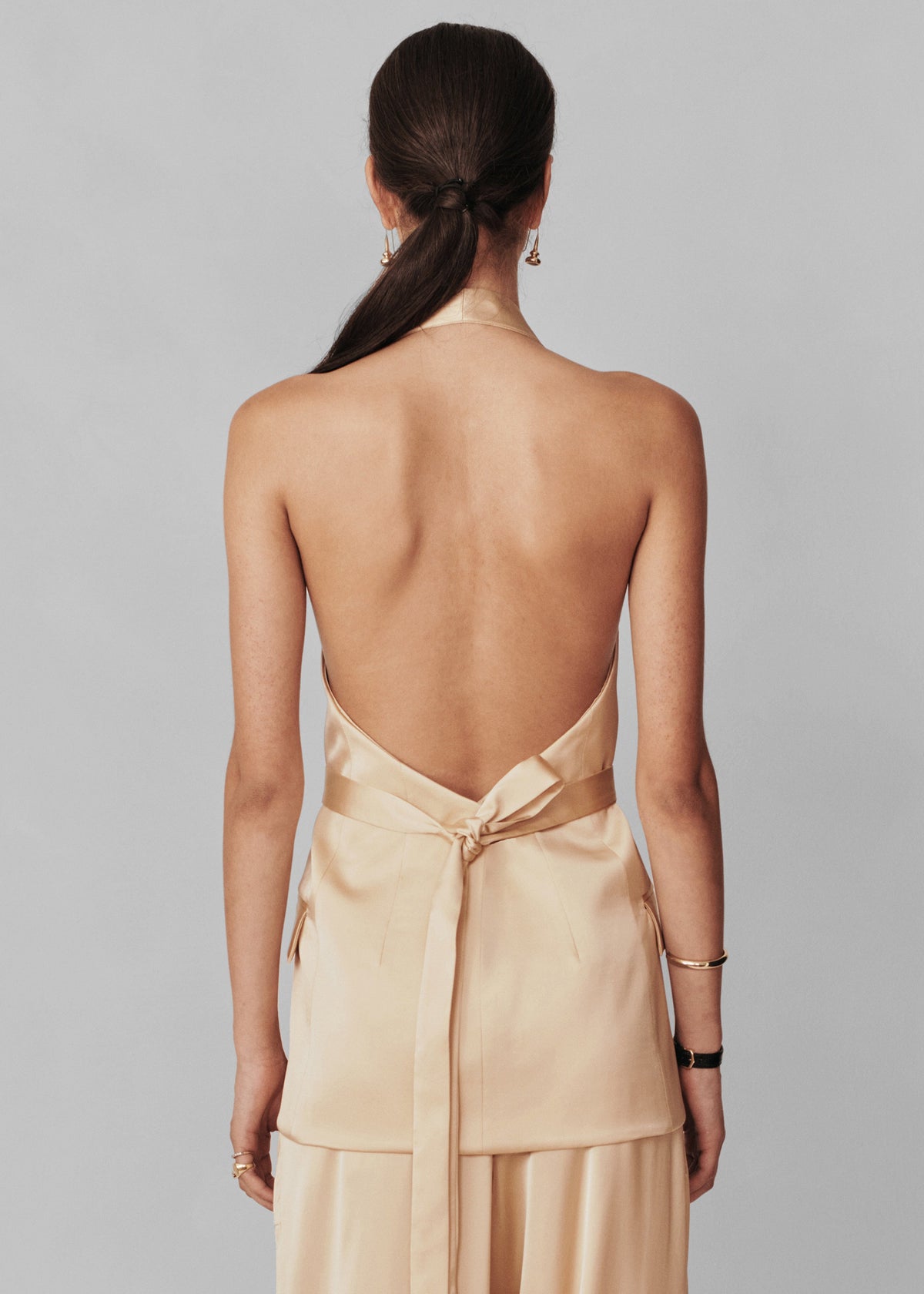 Esse Studios Lumiere Envelope Vest - Golden Citrine - 5