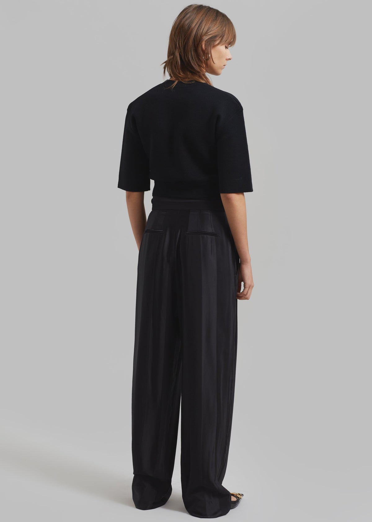 Esse Studios Modus Band Trousers - Black - 7