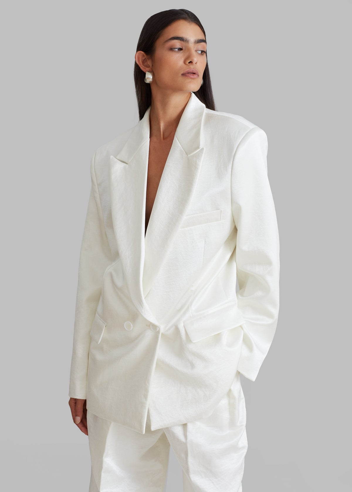 Elvira Blazer - Ivory - 5