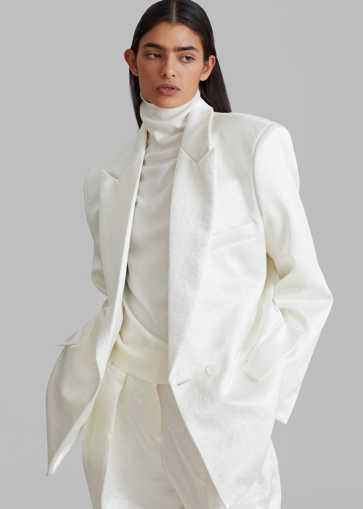 Elvira Blazer - Ivory - 2