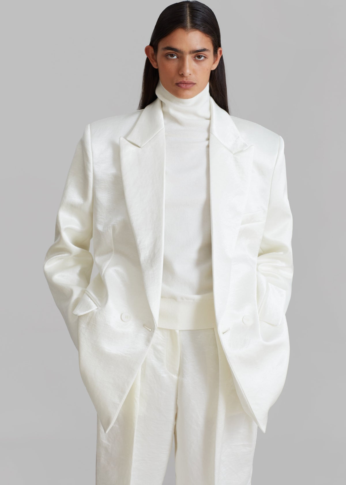 Elvira Blazer - Ivory - 7