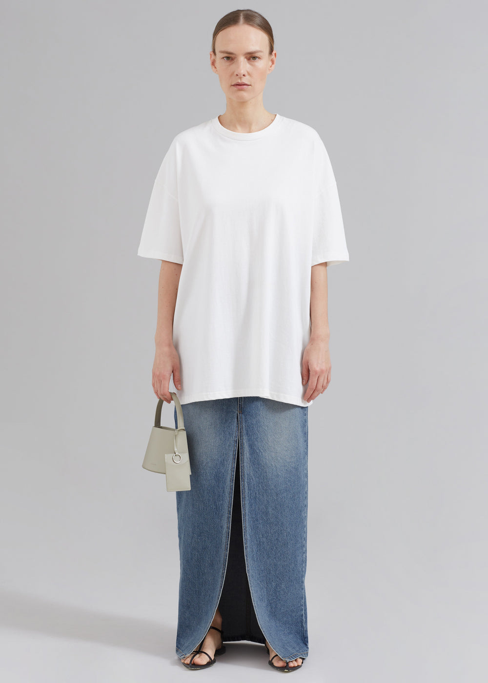 Faro Boxy Tee - White - 1
