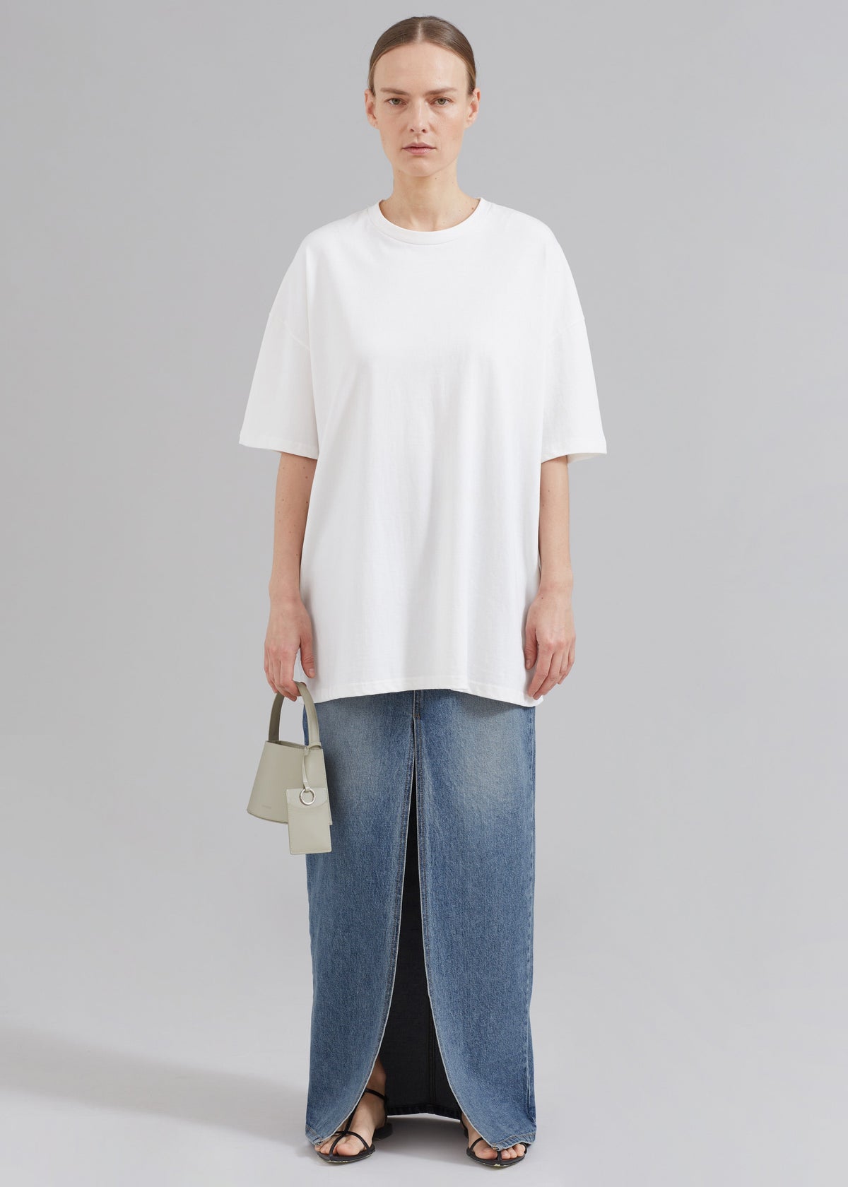 Faro Boxy Tee - White - 2