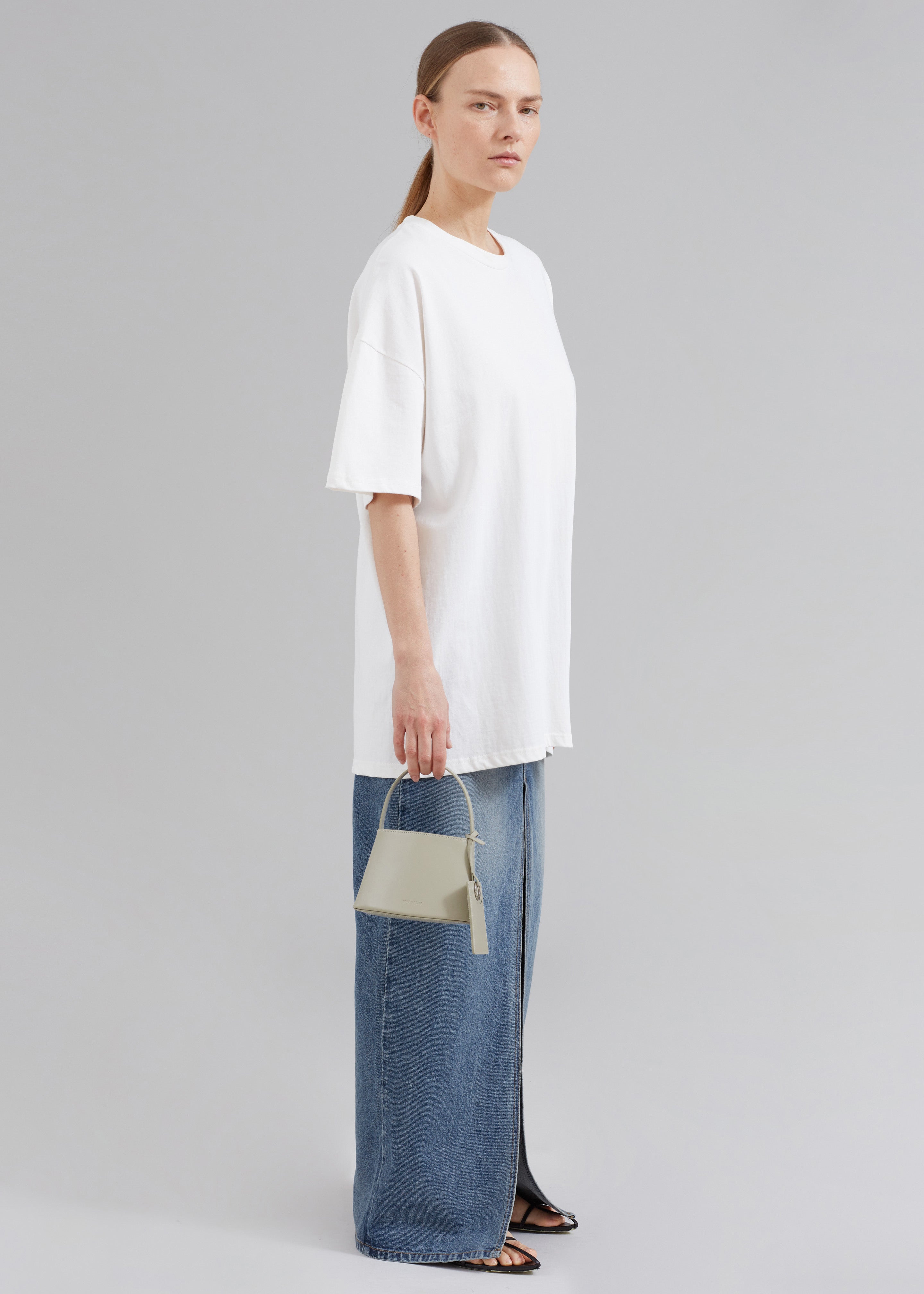 Faro Boxy Tee - White - 5