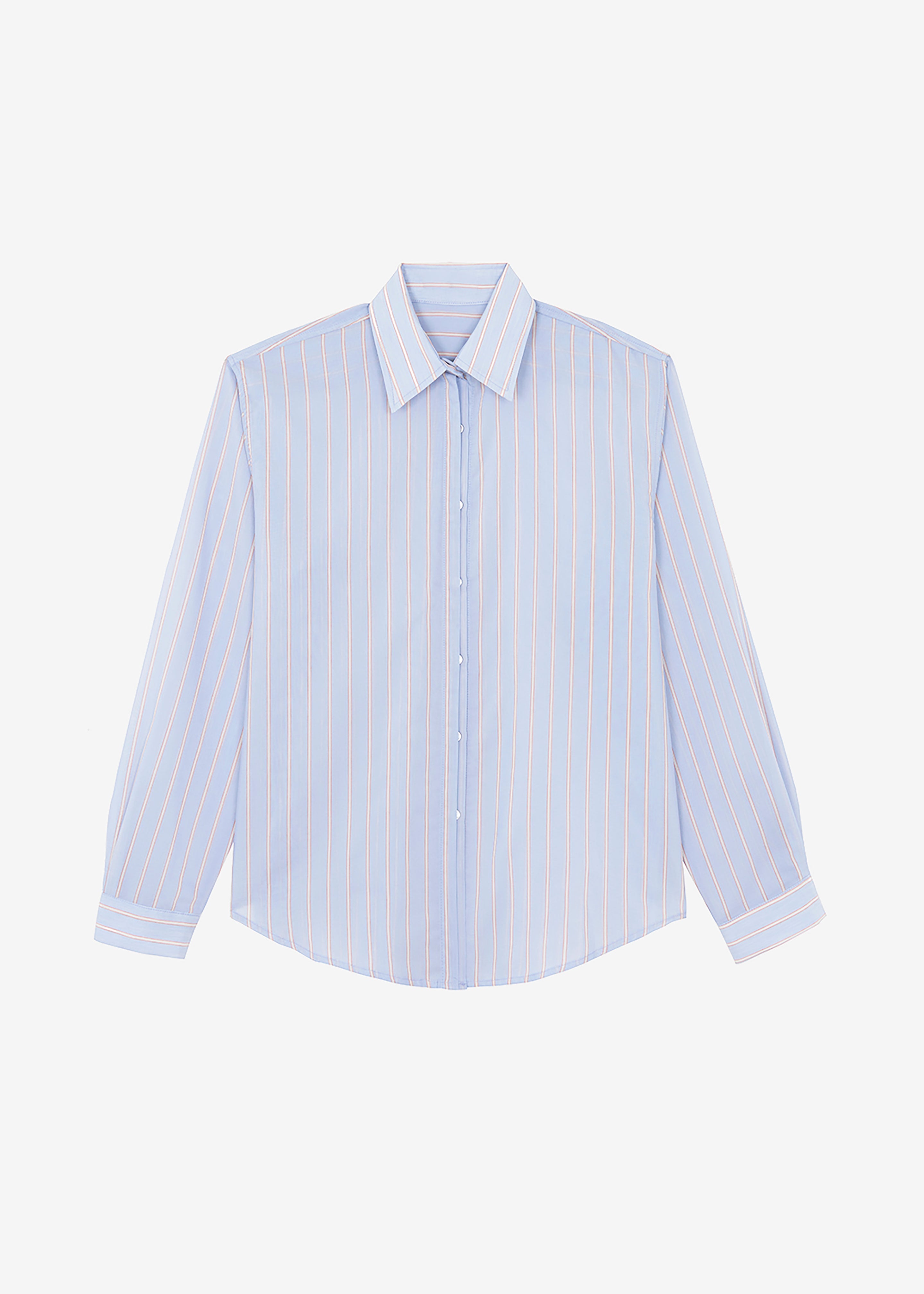 Florence Stripe Shirt - Blue Combo - 7