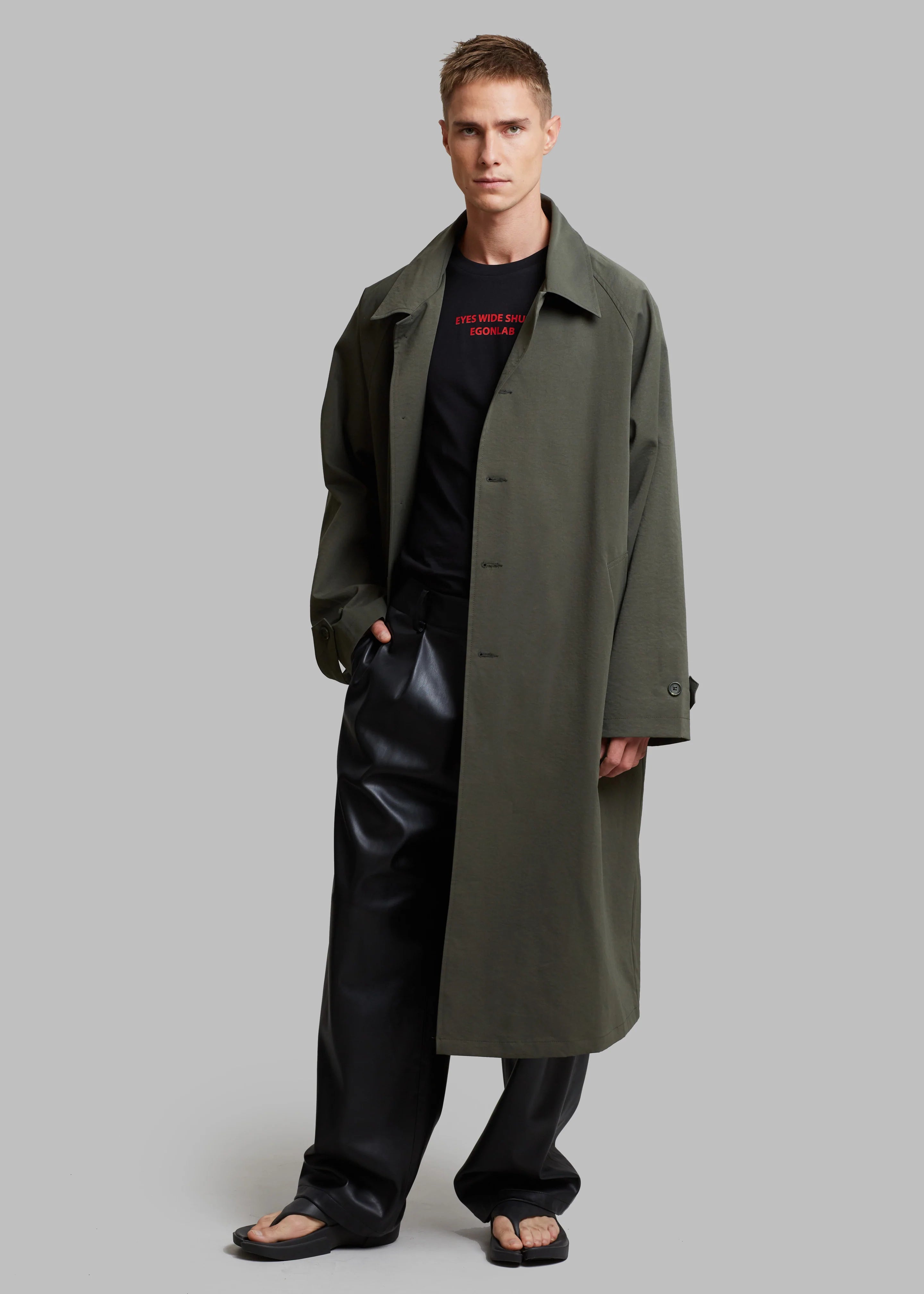 Fane Trench - Olive - 4