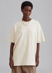 Faro Boxy Tee - Beige