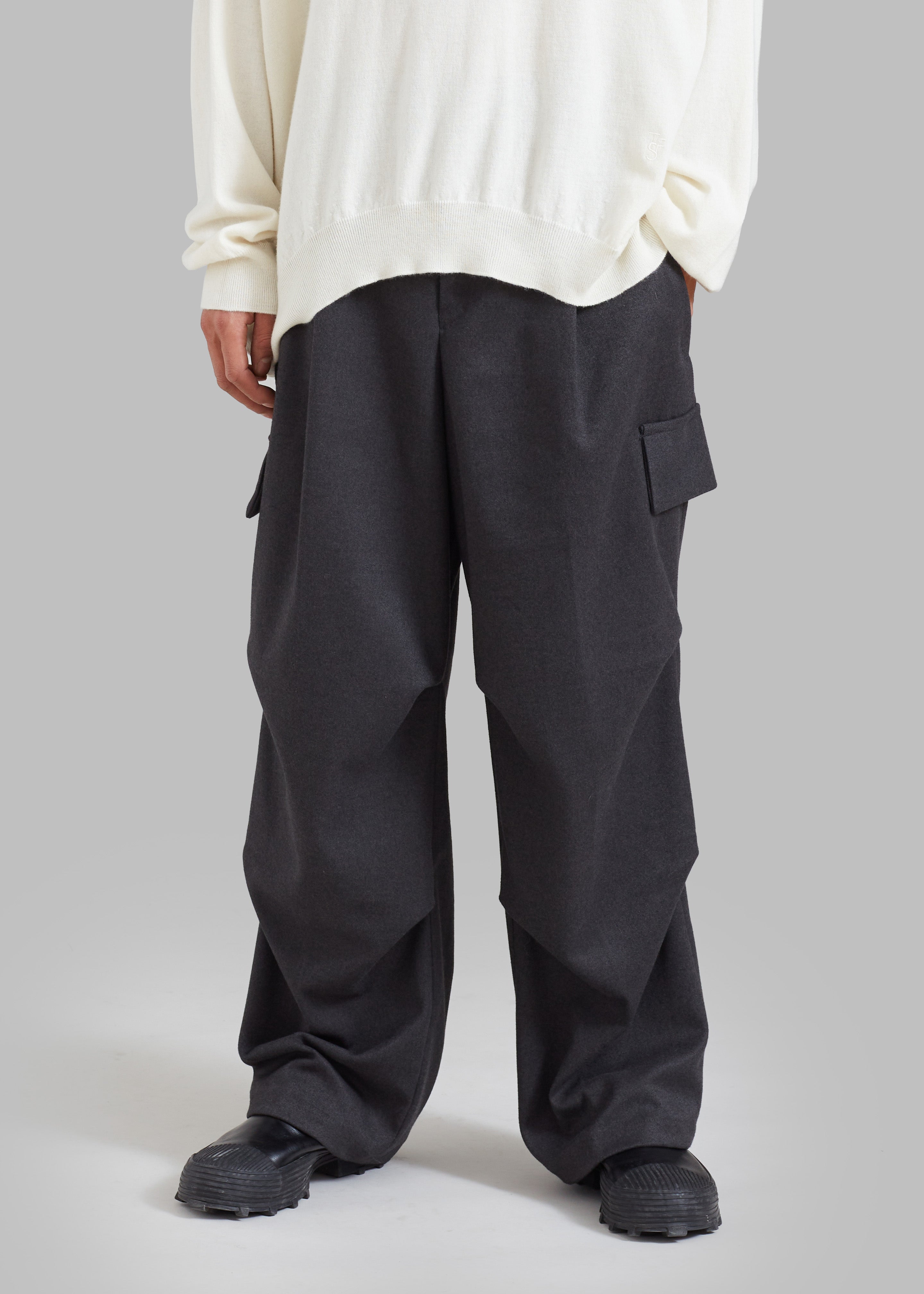 Flint Cargo Pants - Grey - 9 - Flint Cargo Pants - Grey [gender-male]