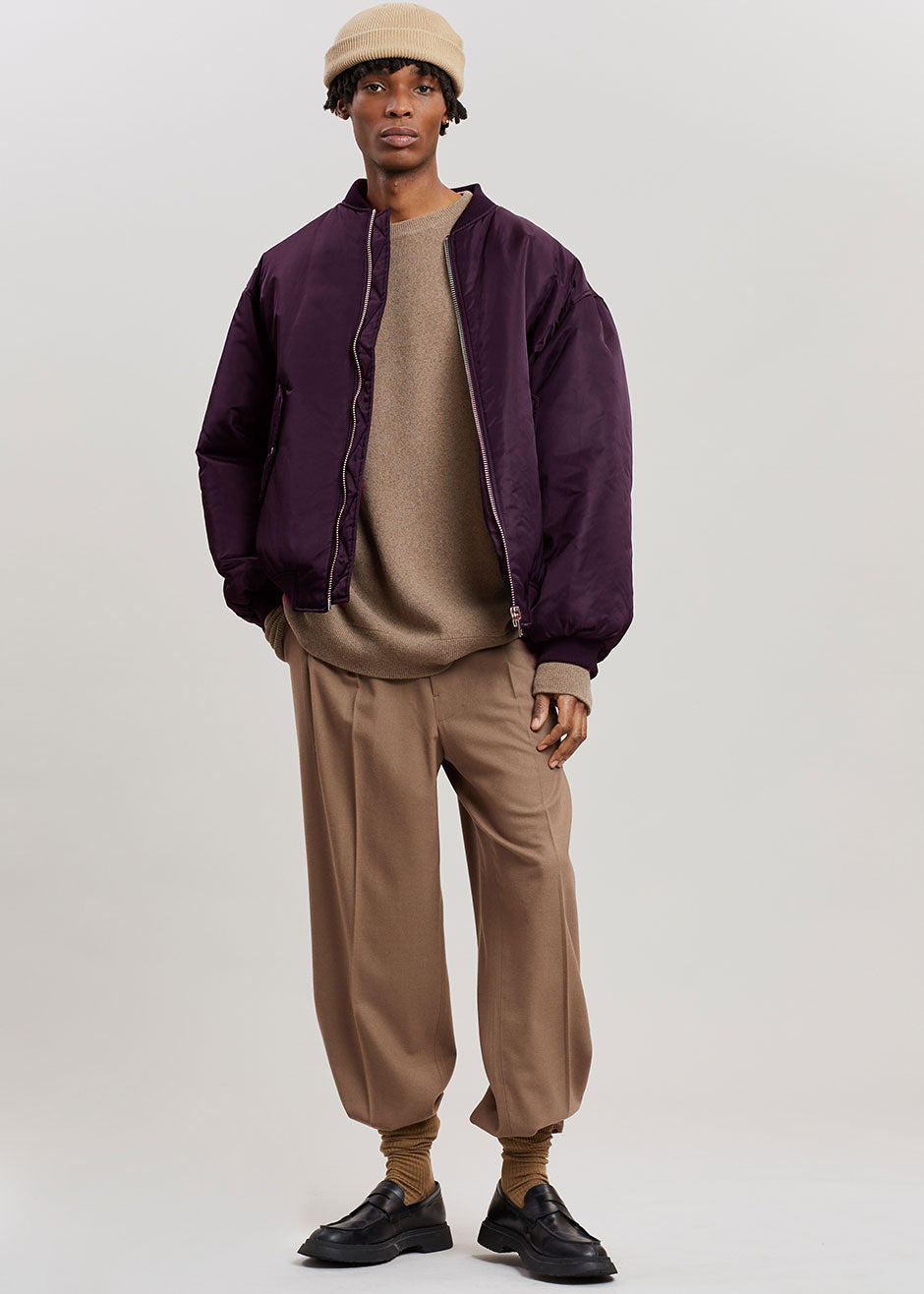 Astra Bomber Jacket - Royal Purple – Frankie Shop Europe