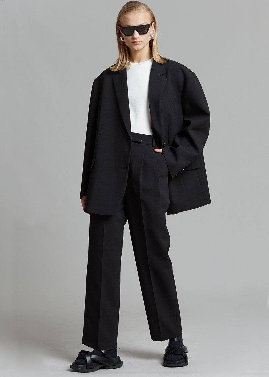 Calvin Klein Slim Fit Solid Wool Blend Suit Separates Pants | Nordstromrack
