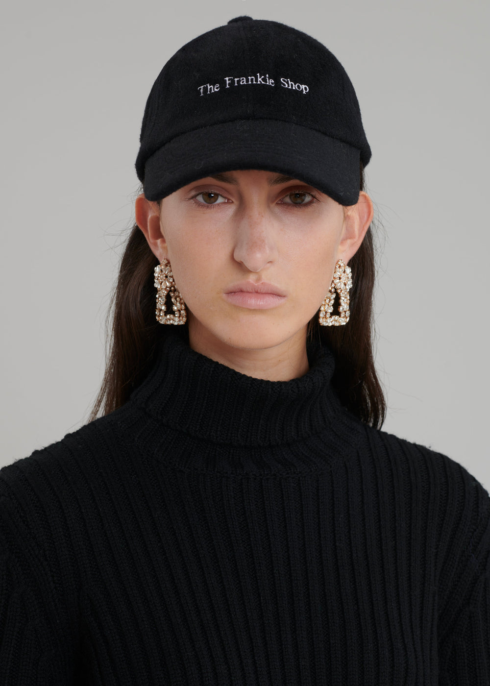 Casquette Frankie en laine - Noir - 1