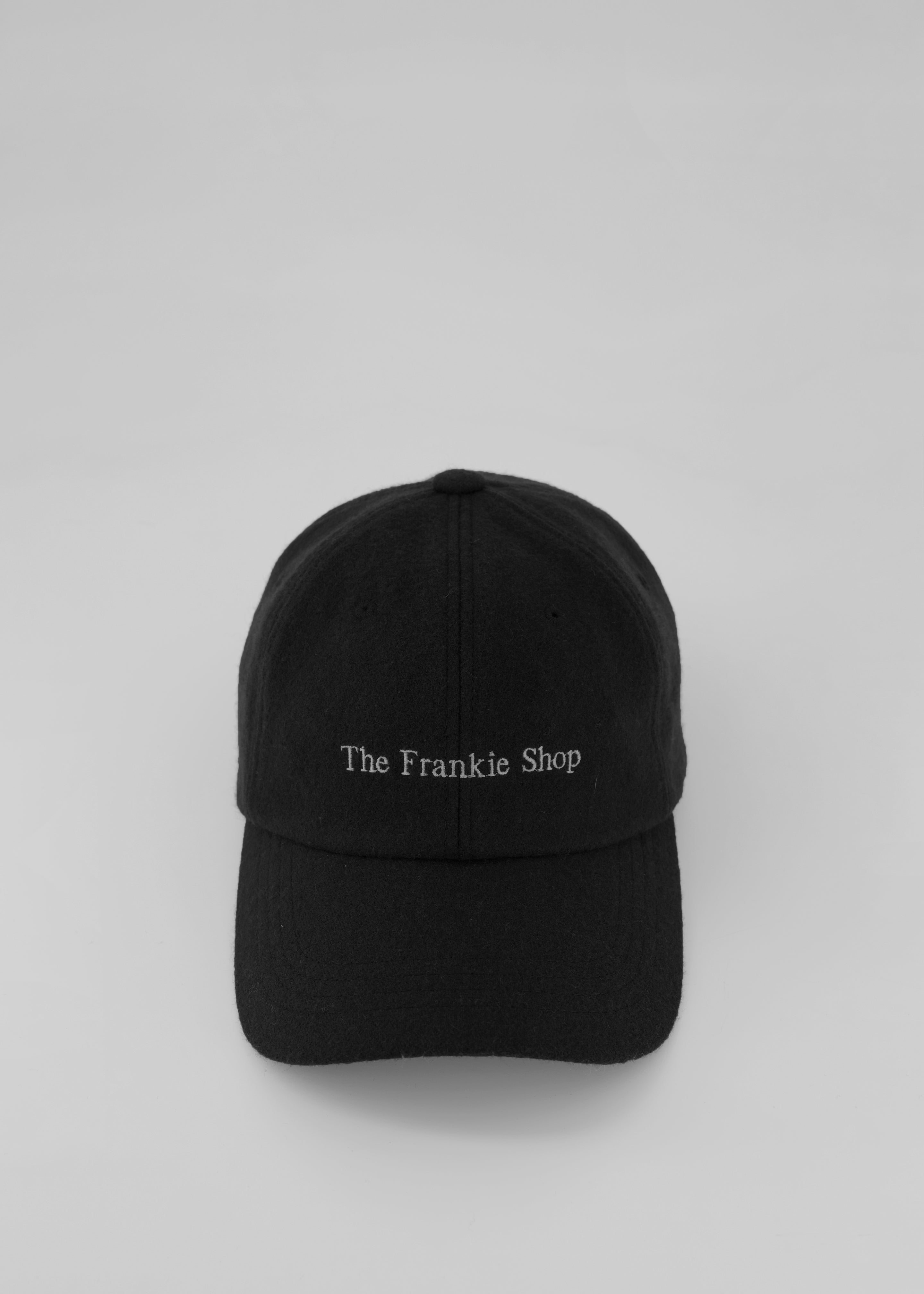 Frankie Wool Baseball Cap - Black - 1