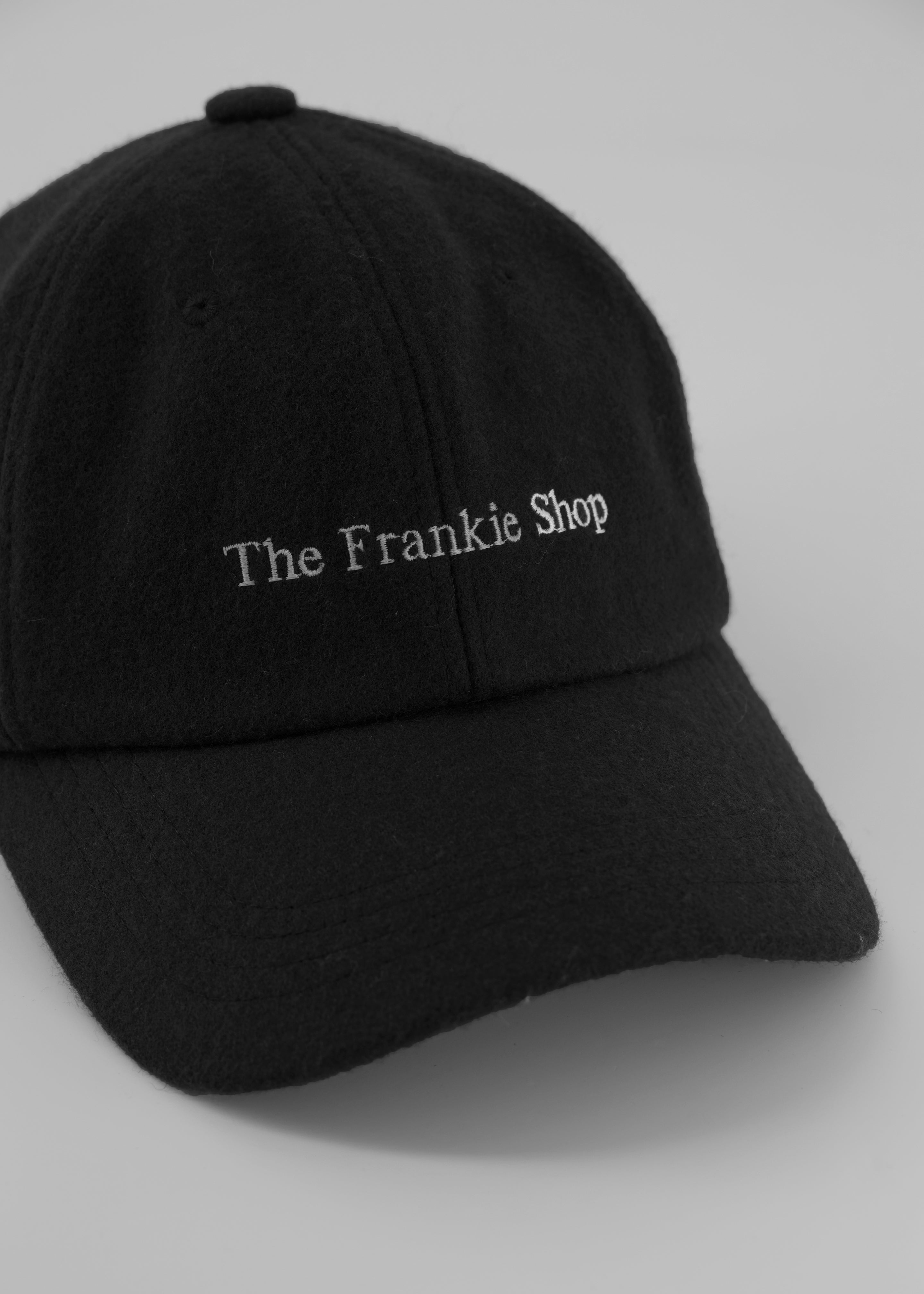 Frankie Wool Baseball Cap - Black - 3