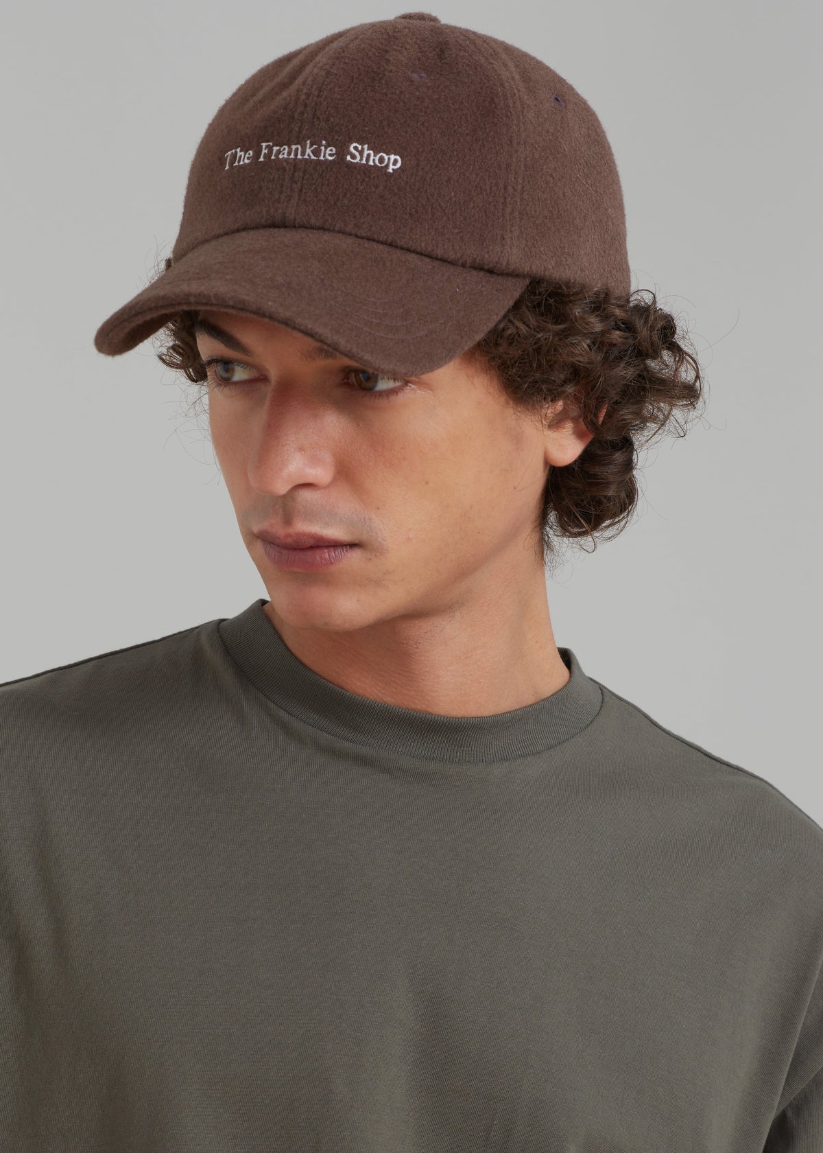 Frankie Wool Baseball Cap - Chocolate - 7 - [gender-male]