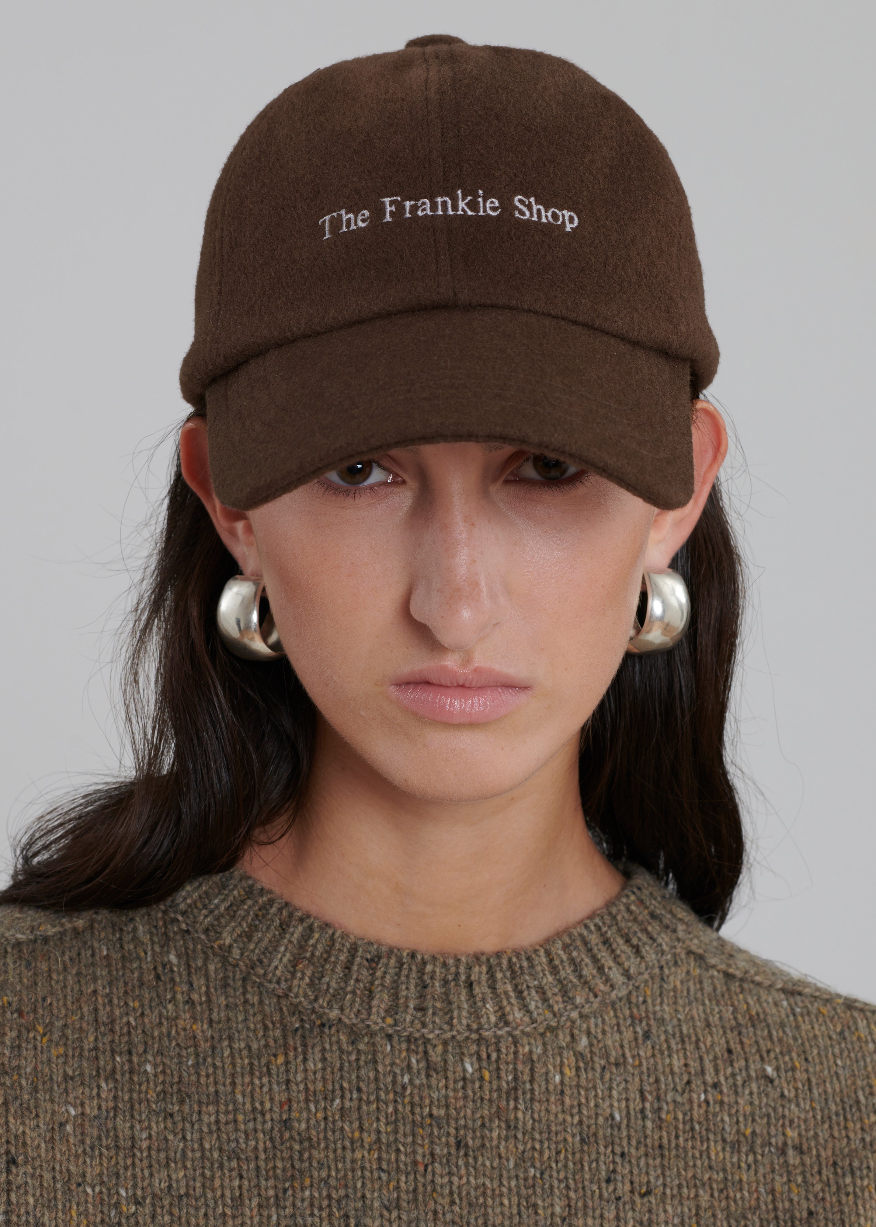 Frankie Wool Baseball Cap - Chocolate – The Frankie Shop Europe Frankie Wool Baseball Cap - Chocolate – The Frankie Shop Europe