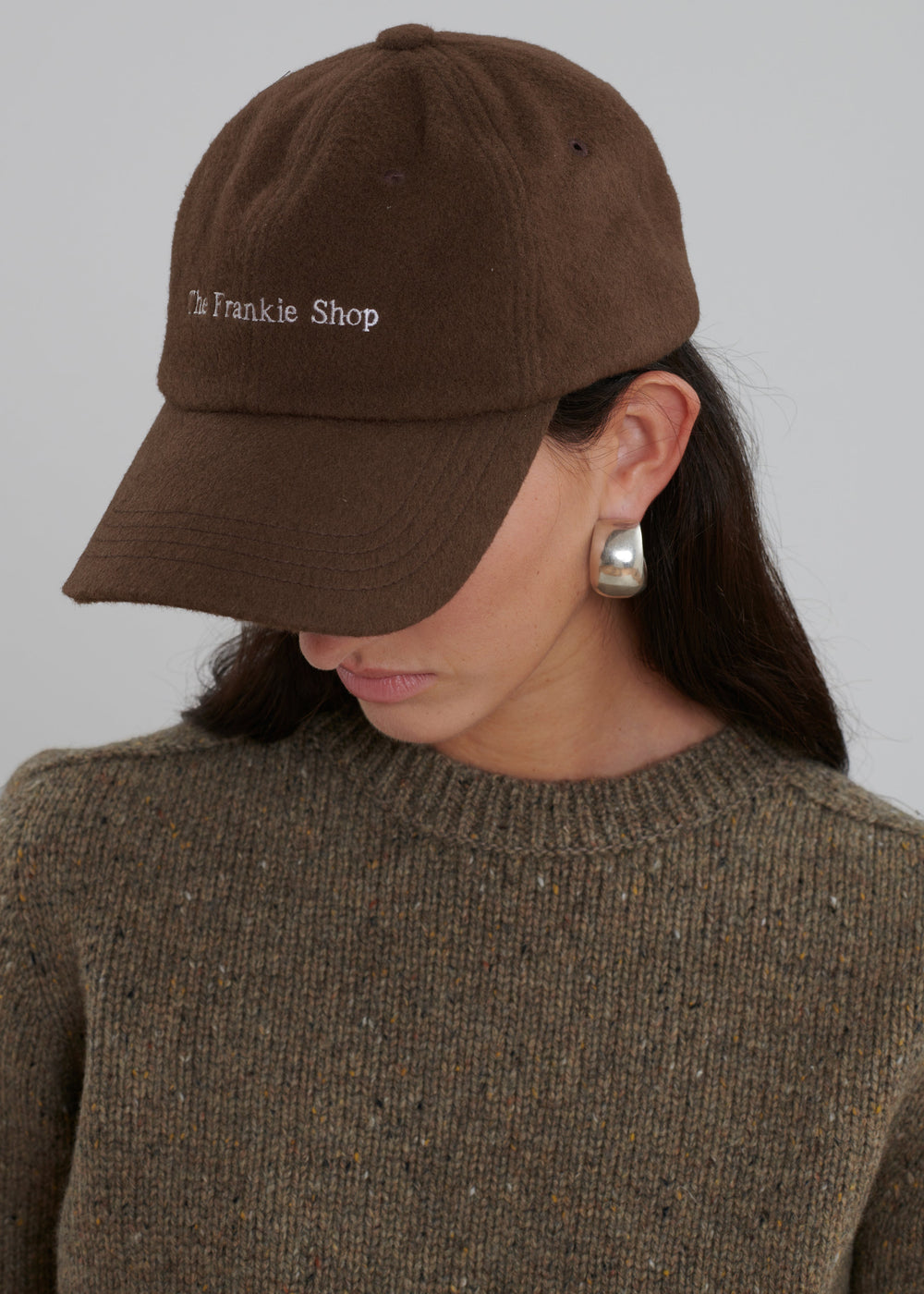 Casquette Frankie en laine - Chocolat - 1