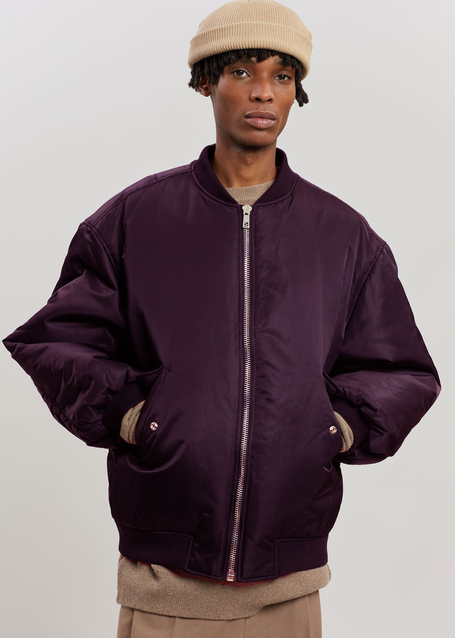 Astra Bomber Jacket - Royal Purple - 1