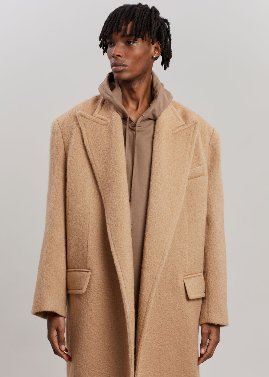 John Oversized Coat - Camel - 10 - John Oversized Coat - Camel [gender-male]