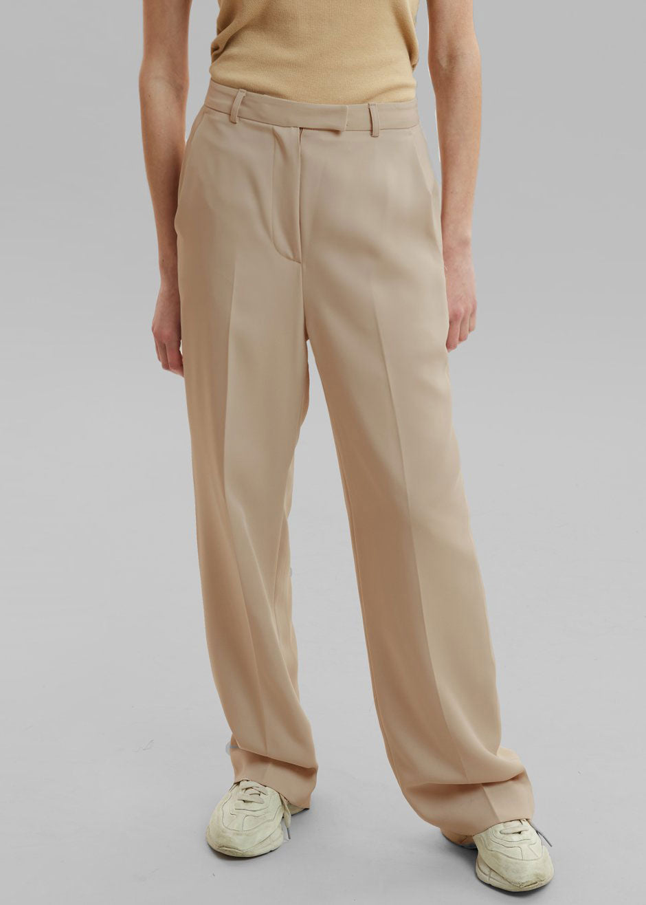Isla Tailored Trousers - Natural - 5