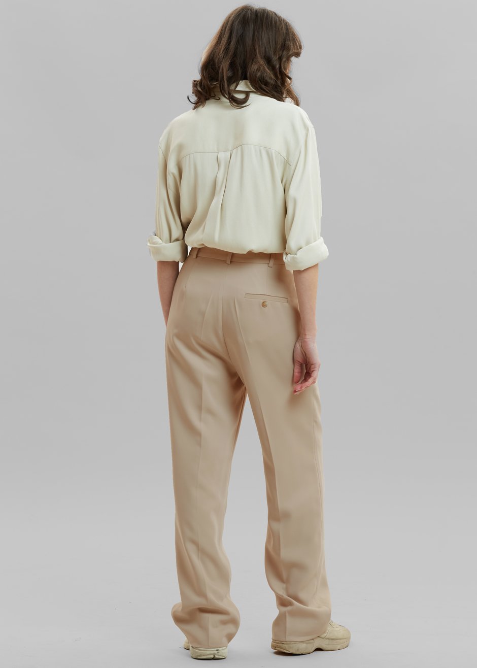 Isla Tailored Trousers - Natural - 9