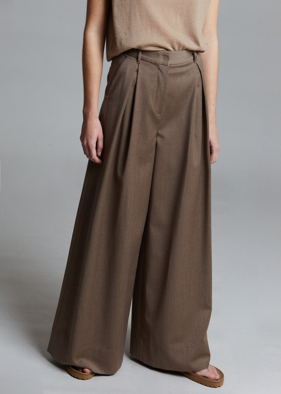 Equus Pants by The Garment in Taupe - 2