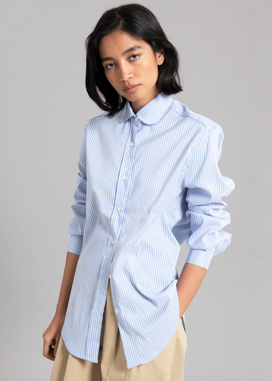 Mina Shirt - Blue Stripe - 1