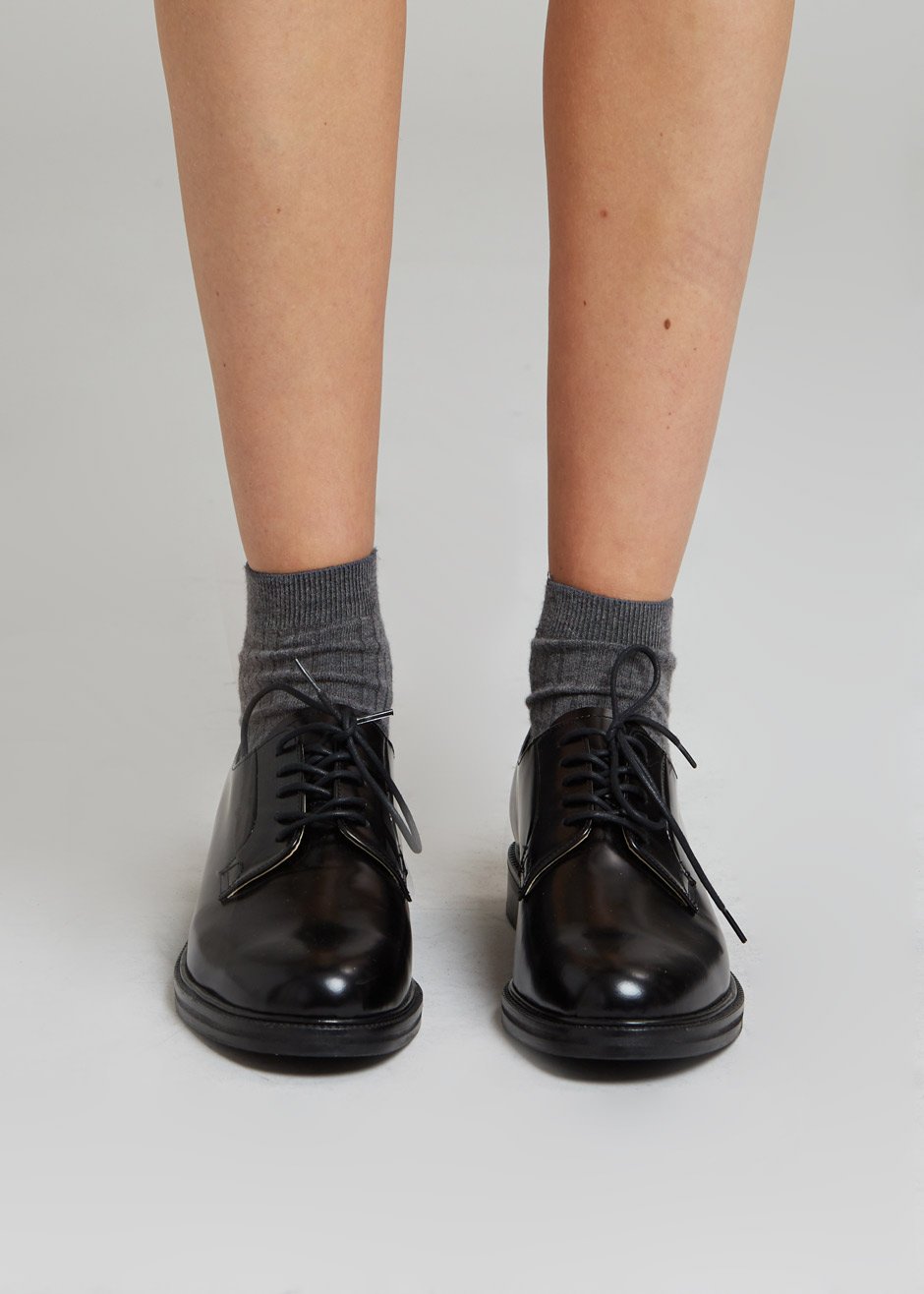 Keaton Leather Loafers - Black - 4