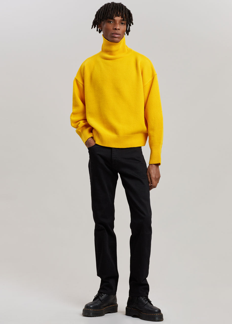 Joya Roll Neck Sweater - Marigold - 4 - Joya Roll Neck Sweater - Marigold [gender-male]