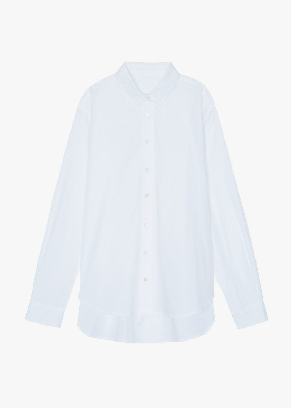 Dusky Classic Oversized Shirt - White - 8