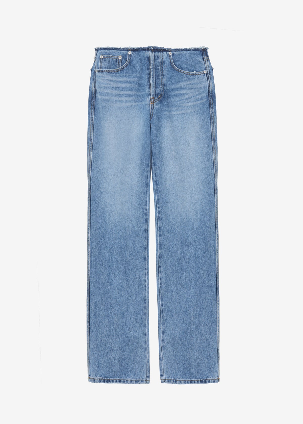 Genesis Raw Waist Jeans - Worn Wash - 11