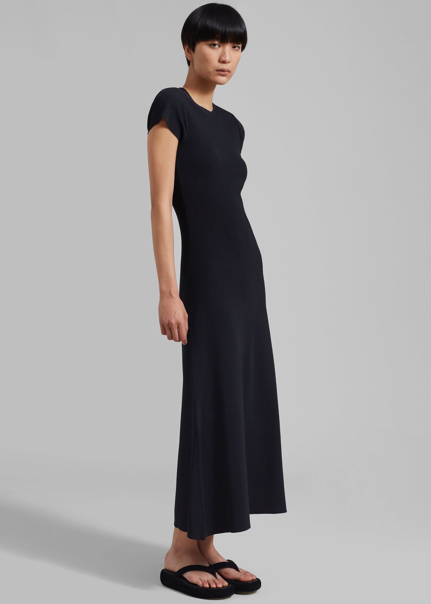 GESTUZ MonaGZ Open Back Dress - Black - 1