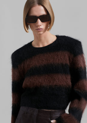 Gestuz Safi GZ Pullover - Black/Brown