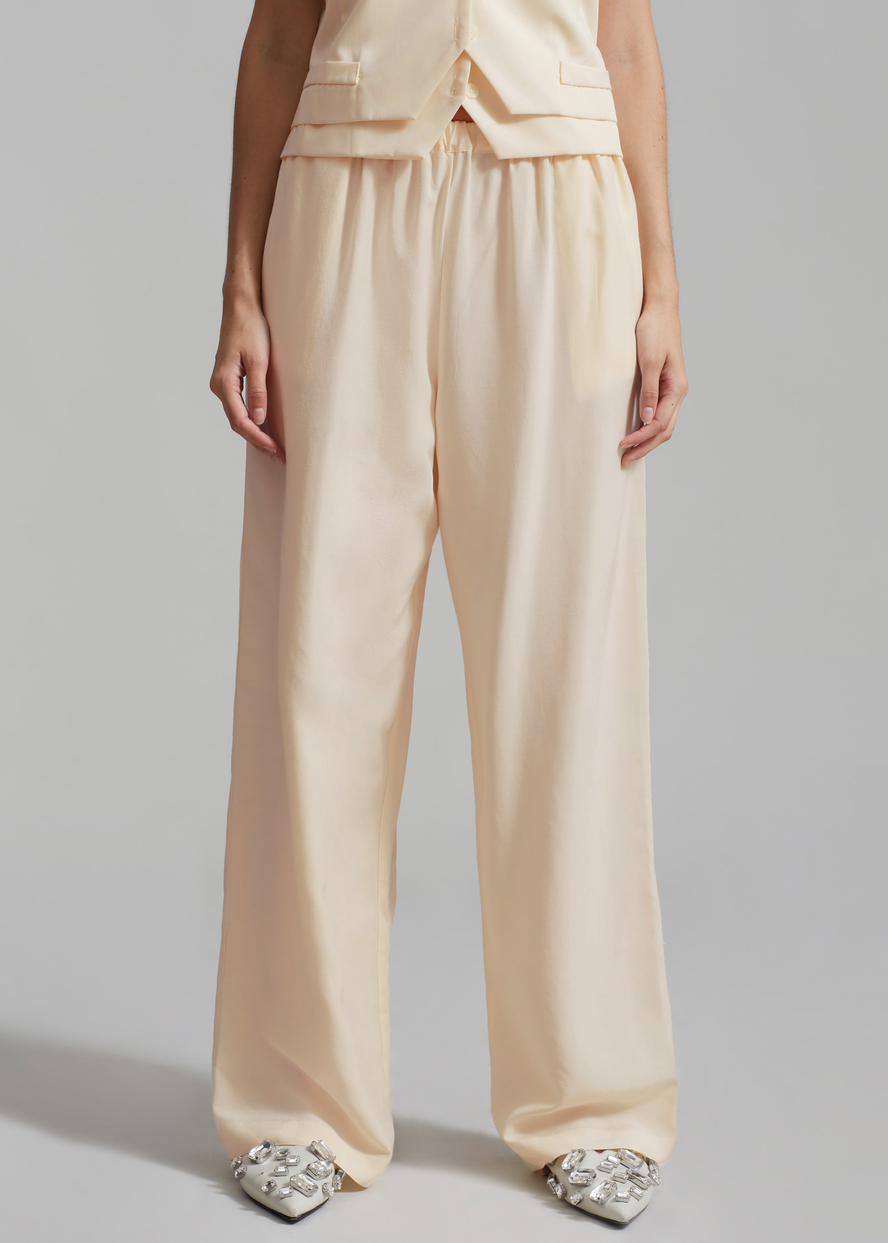 Greer Pants - Cream - 4