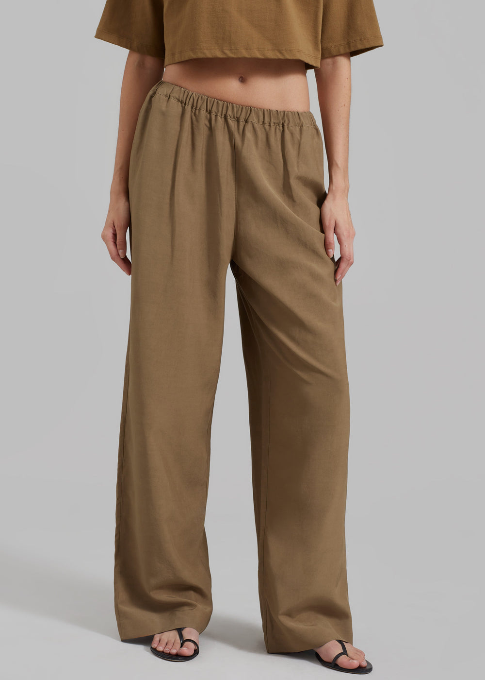 Greer Pants - Khaki - 1