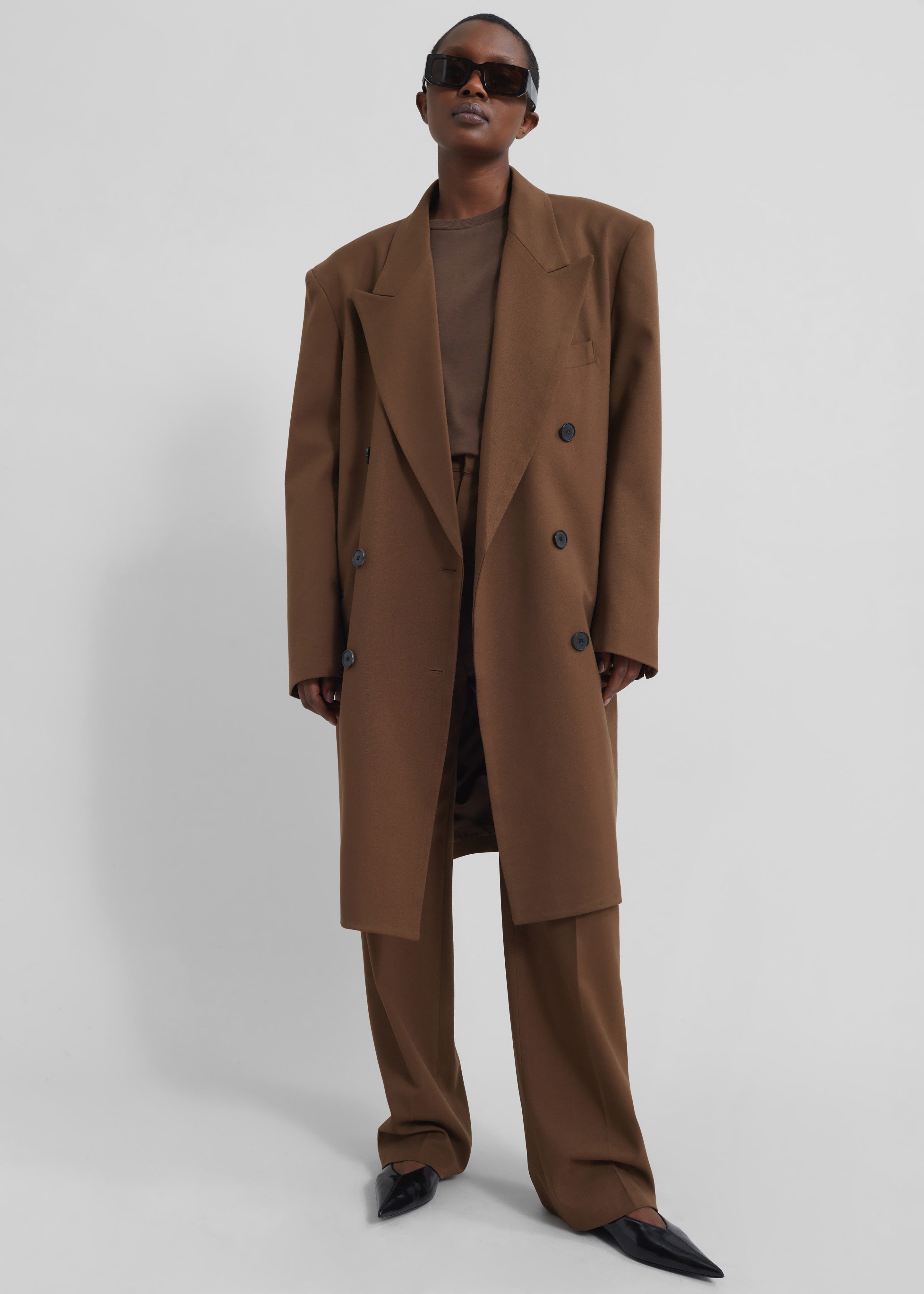 Long frock coat on sale model