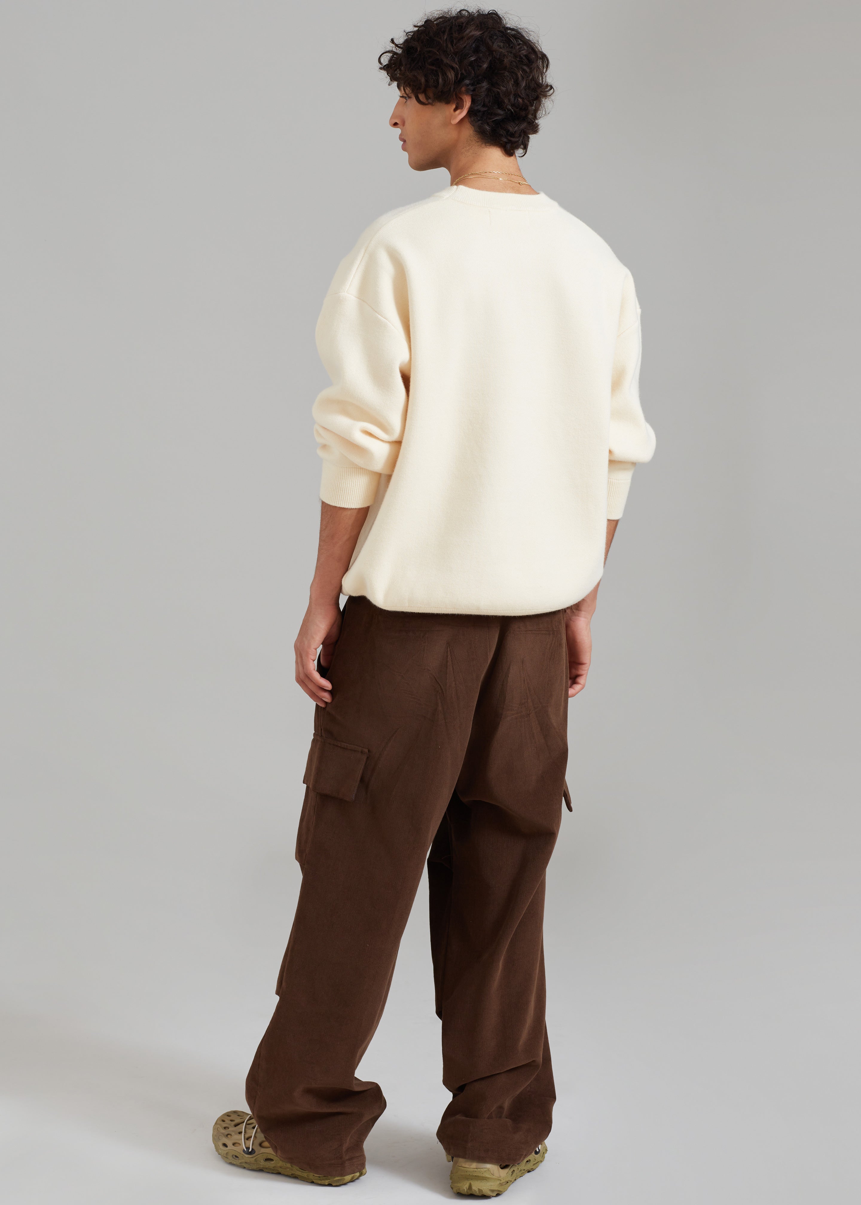 Oversized corduroy hot sale pants