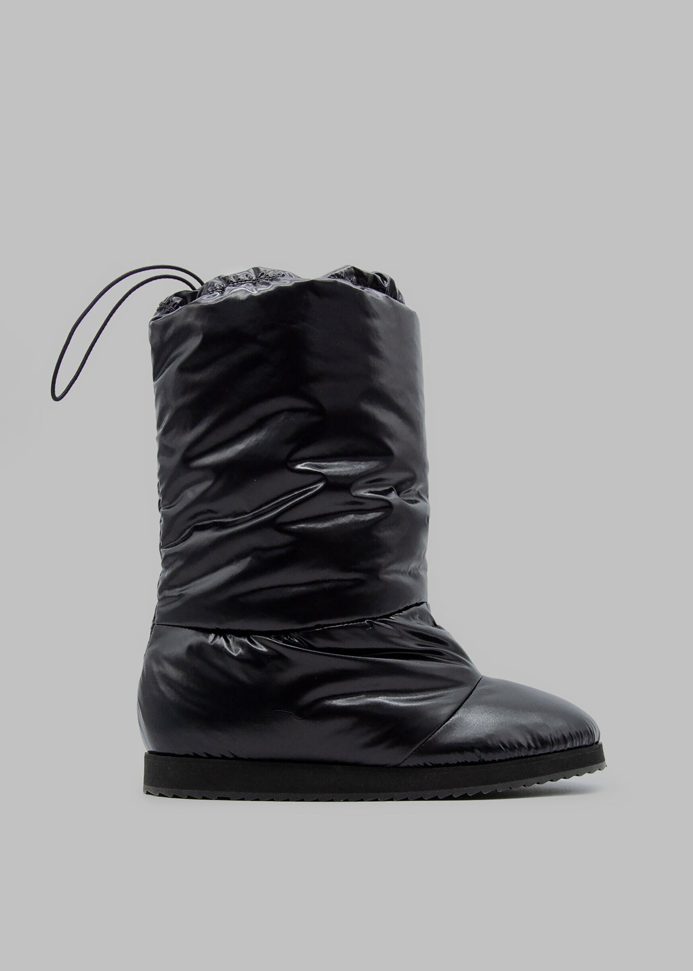 Gia Borghini 20 Glossy Boot - Black