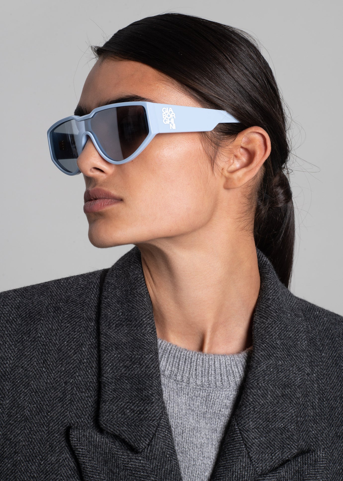 Gia Borghini Ski Sunnies - Light Blue - 1