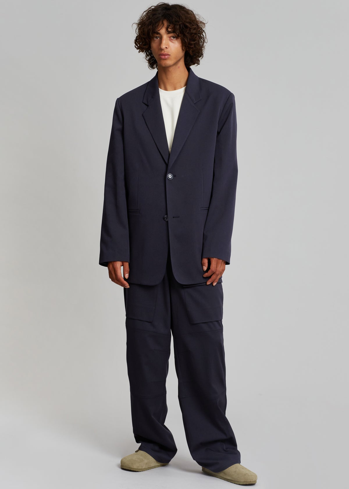 Grant Blazer - Navy - 1