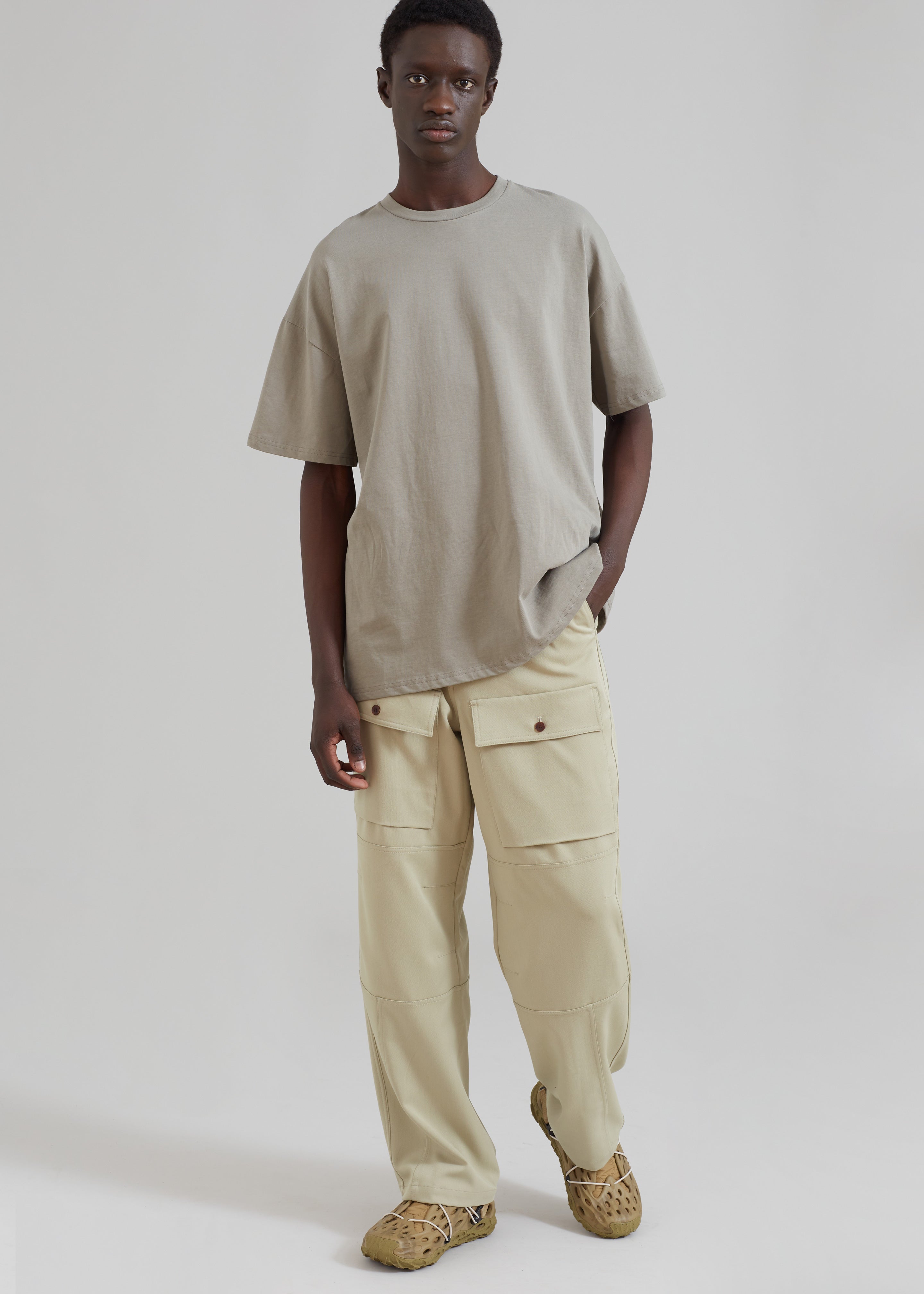 Grant Cargo Pants - Slate Green - 7