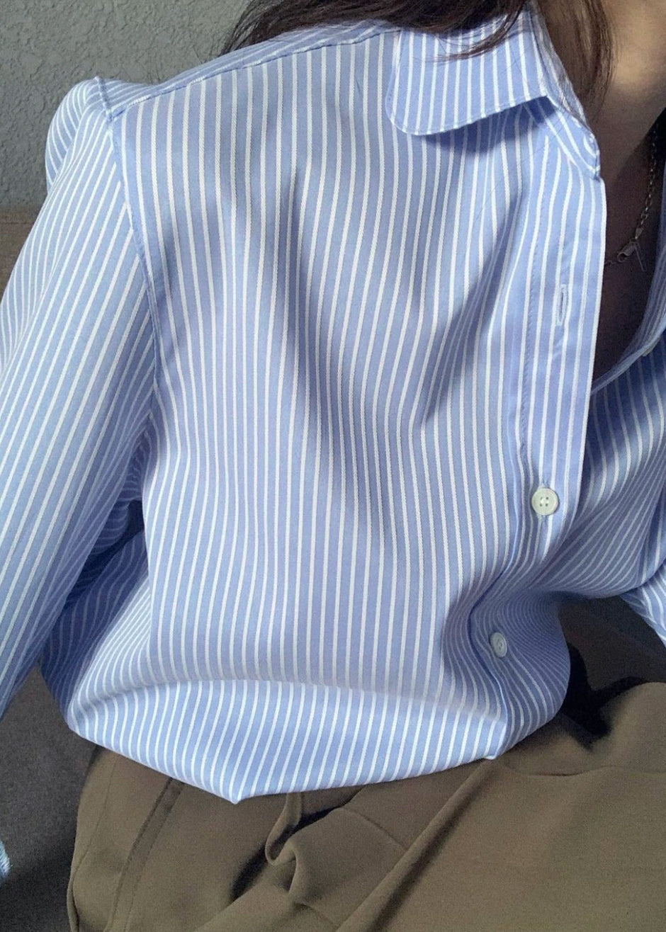 Mina Shirt - Blue Stripe - 11