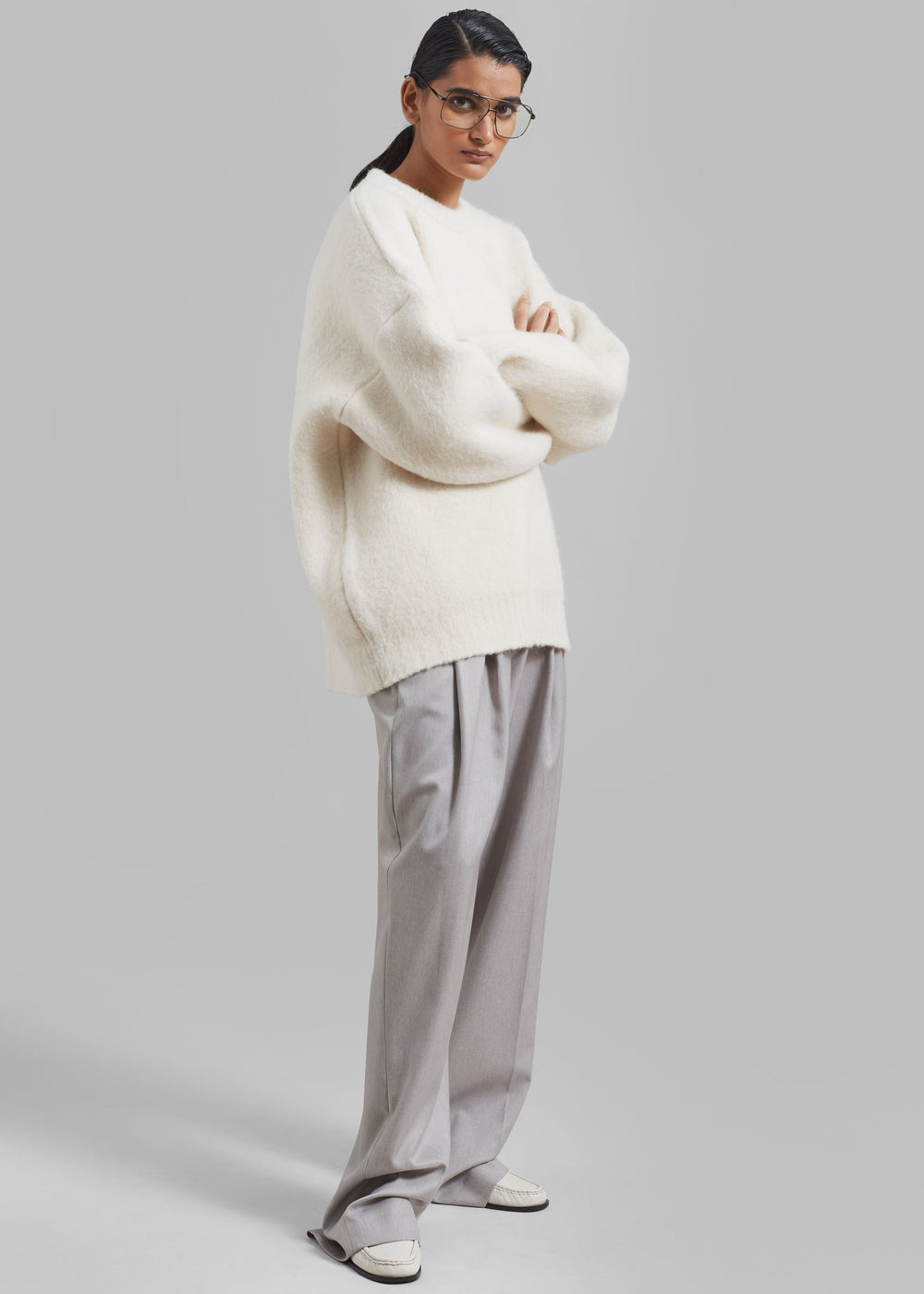 Jasmine Sweater - Cream - 1