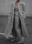 John Oversized Coat - Light Grey