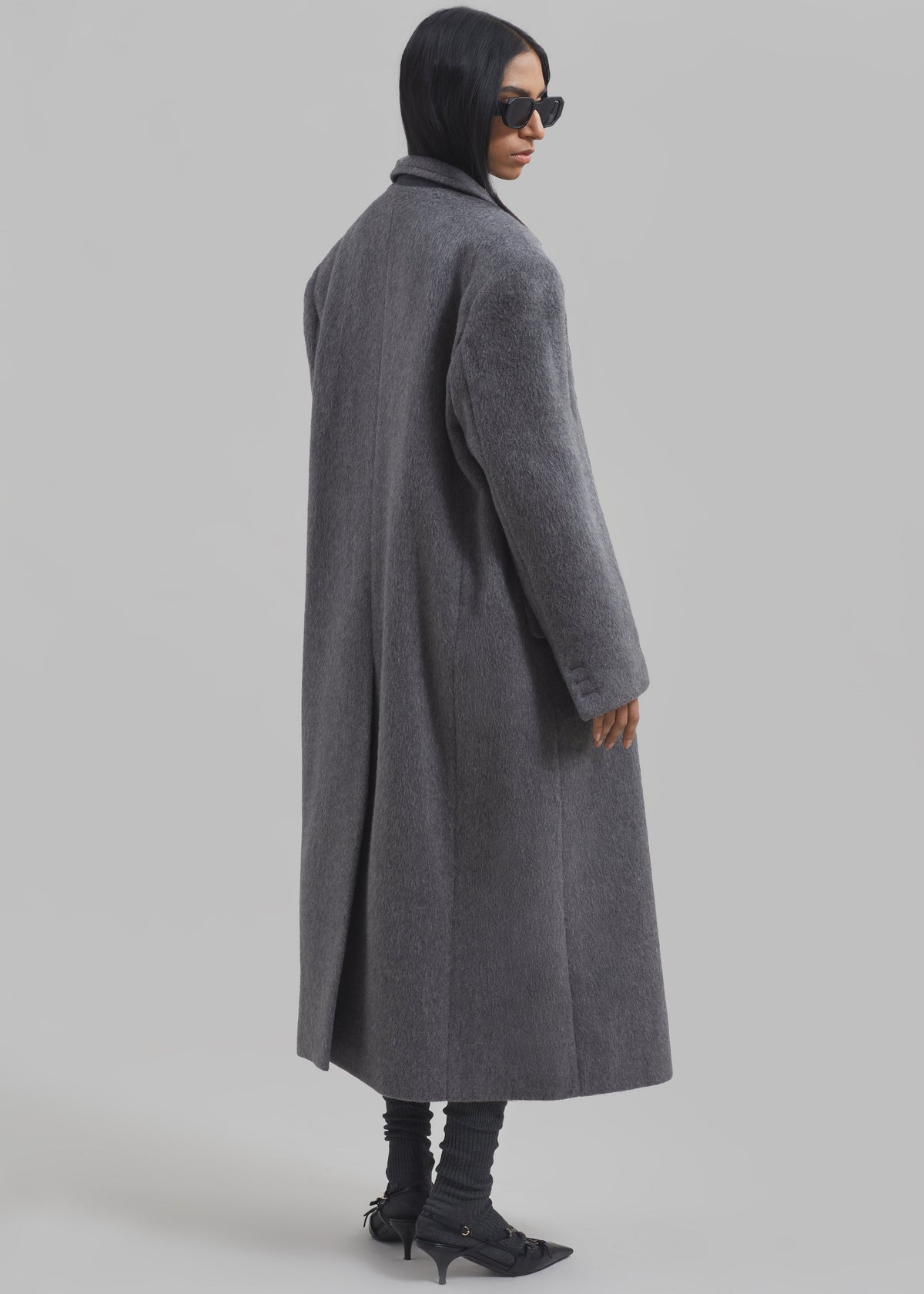 Jordan Wool Coat - Grey - 15