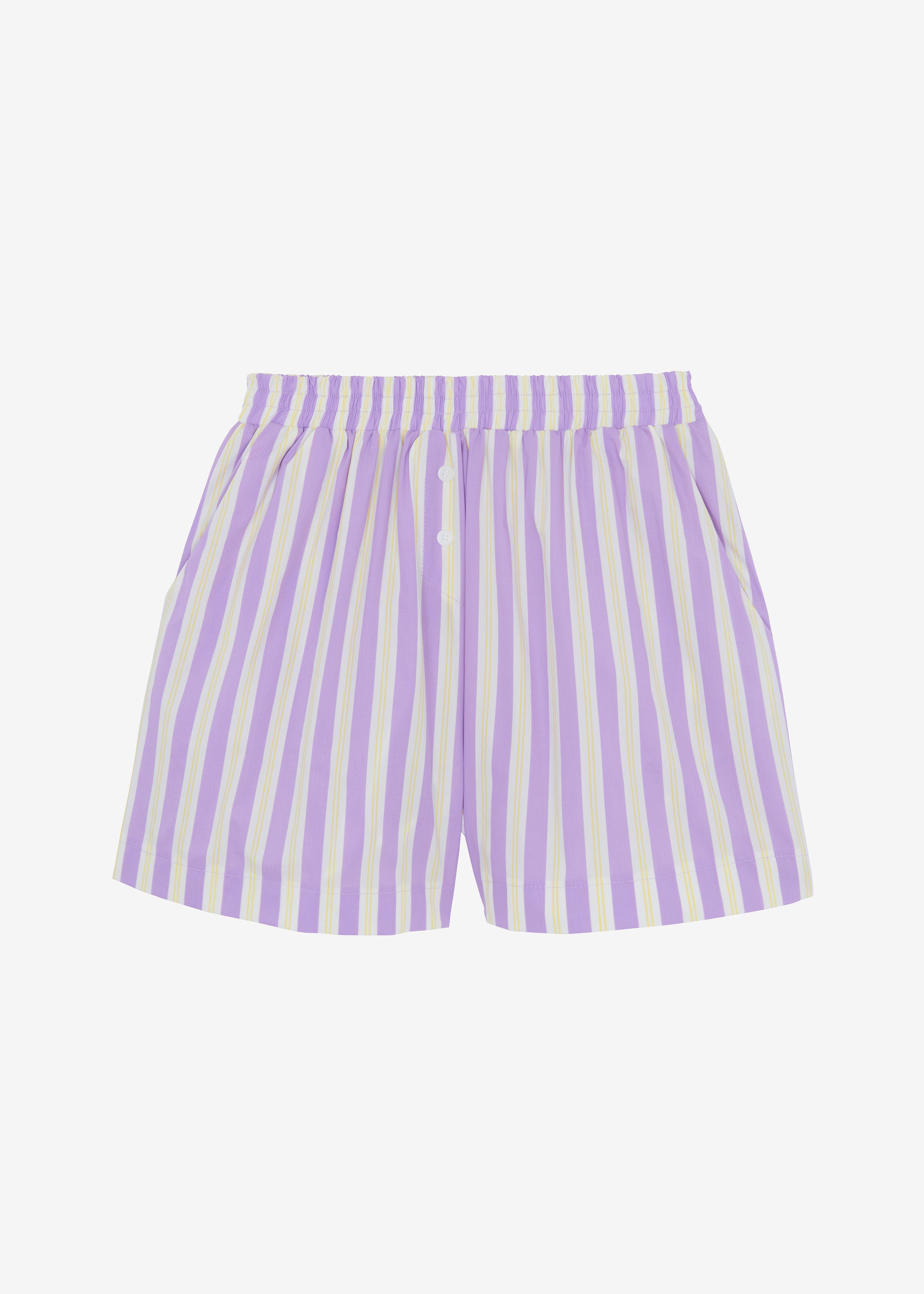 Juno Boxer Shorts - Violet Stripe - 7