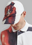 JW Anderson Baseball Cap - Off White