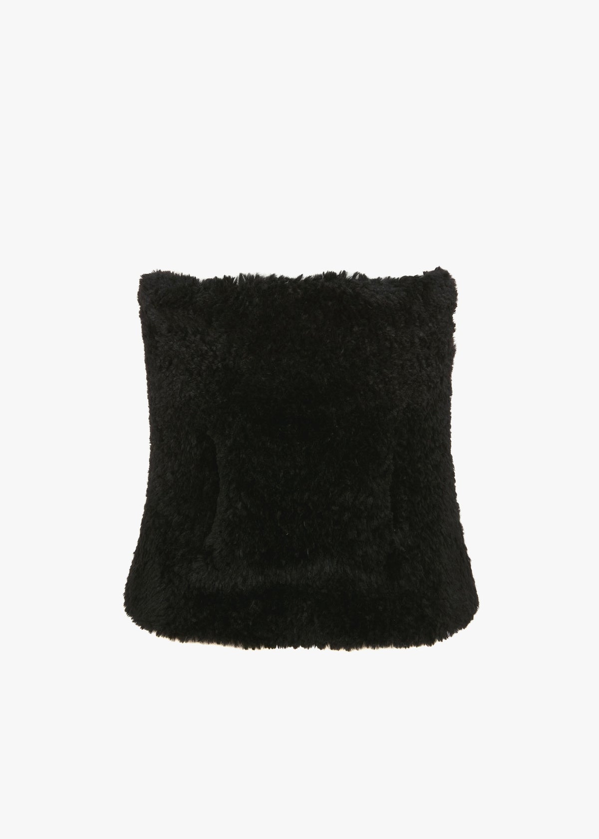 JW Anderson Front Pocket Bandeau Top - Black - 7