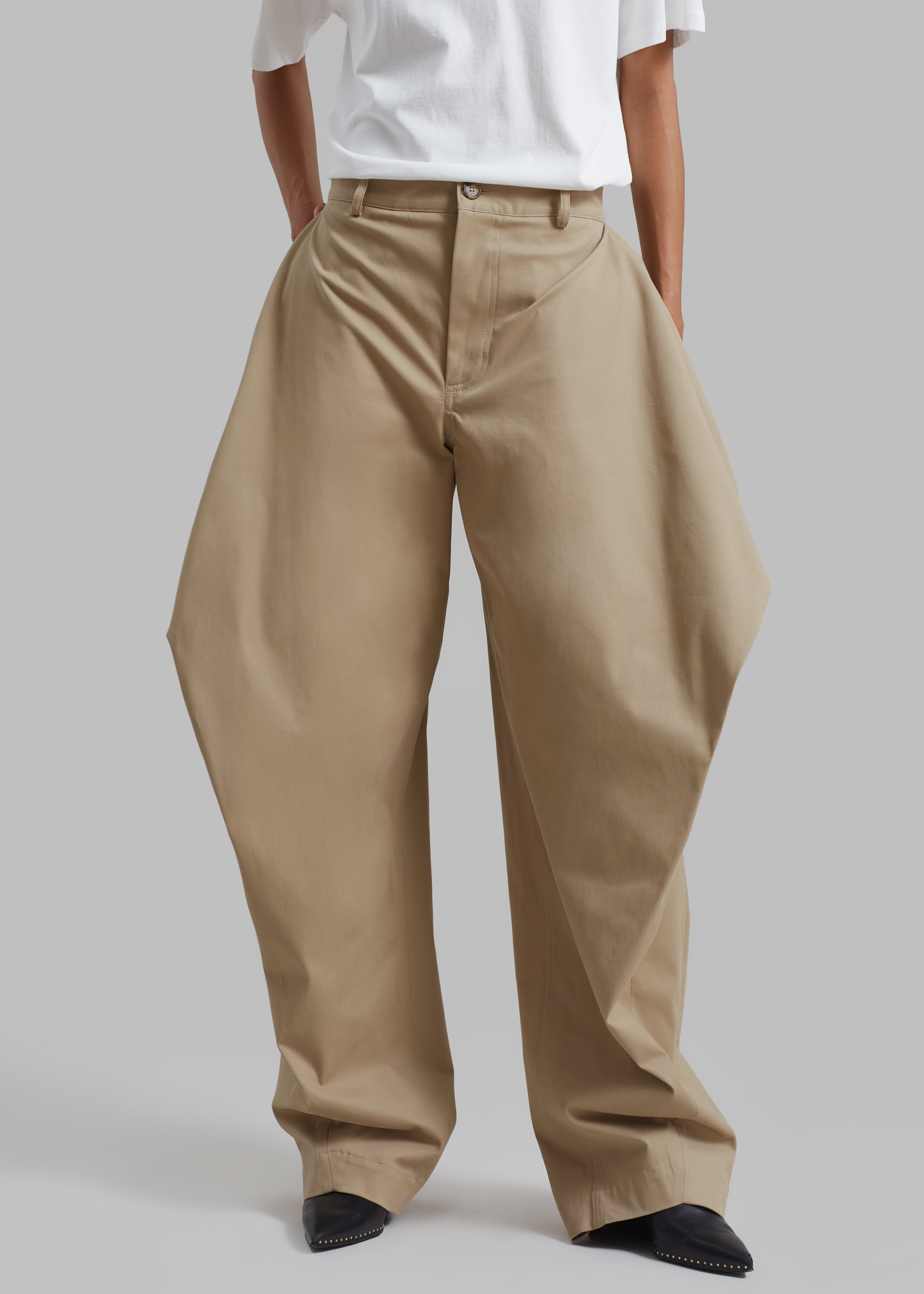 JW Anderson Kite Trousers - Flax - 2